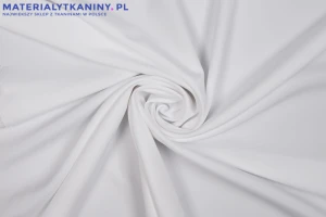 Podszewka z elastanem biała