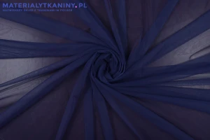 Tiul Miękki Granatowy
