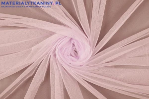 Tiul Miękki Różowy Pudrowy