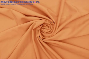 Bawełna z elastanem Brzoskwiniowa