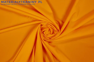 Podszewka z elastanem pomarańczowy świetlisty