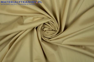 Podszewka z elastanem beżowy