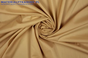 Podszewka z elastanem beżowy złoty