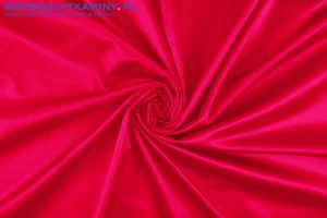 Satyna cienka z elastanem różowa z nutą koralu