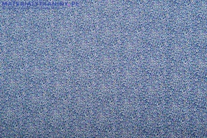 Viscose Pattern Tiny Flowers&Violet