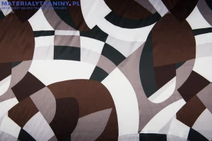 Satyna cienka wzór geometria2