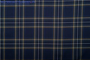 Krata granat żółty biały