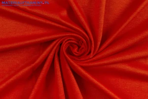 Dzianina punto czerwony jasny