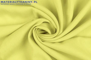 Wiskoza żółty delikatny