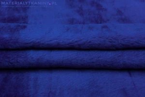 Dzianina futerkowa krótki włos zabawka szafir 9mm