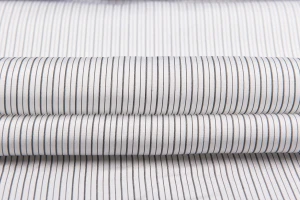 Tkanina kieszeniowa biała pasy