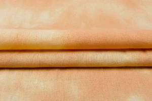 Tkanina z domieszką lnu cieniowany- beże