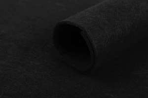 Filc gruby 3mm Czarny