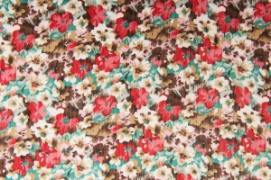 Szyfon wzór łąka zielona