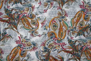 Wiskoza kolorowe kwiaty