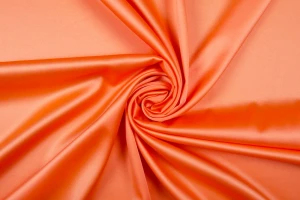 Satyna bawełniana pomarańczowy nasycony