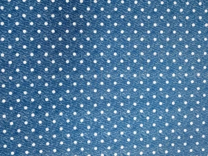 Prato groszki na niebieskim