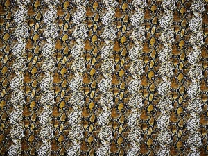 Satyna Armani skóra węża złoty