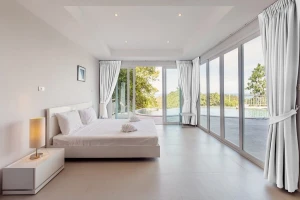 Tkanina zasłonowa biała 280cm