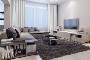 Tkanina zasłonowa ecru 280cm