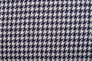 Wełna gruba "lana" pepitka ecru z czarnym