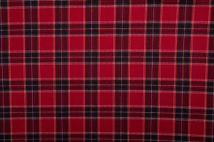 Tkanina w kratę czerwona( zieleń butelkowa bordowy żółty biały granatowy )