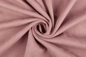 Zamsz na nurku róż pudrowy