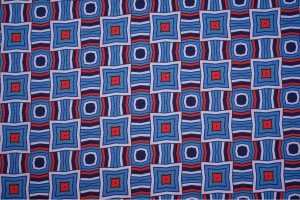 Prato kalejdoskop z czerwonym