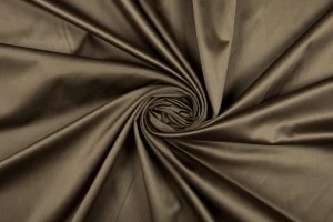 Satyna bawełniana beż ciemny