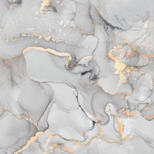 Oxford wzór marmur szary i złoty