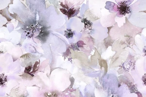 Satyna Armani liliowe akwarele