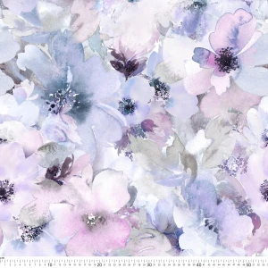 Marchiano z elastanem liliowe akwarele