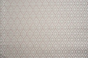 Żakard zasłonowy romby szaro turkusowy