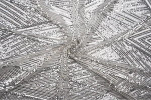 Cekiny trójkąty srebrne