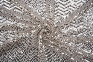 Cekiny zig zag szampański