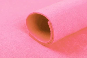 Filc gruby 3mm róż cukierkowy
