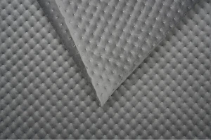 Welur pikowany Velluto kropki 16 grey