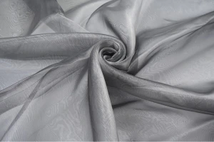 Organza jednotonowa 280cm szara