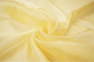 Organza kryształek 150cm złoty jasny