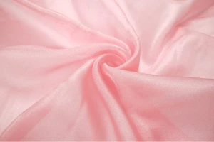 Organza kryształek 280cm róż delikatny