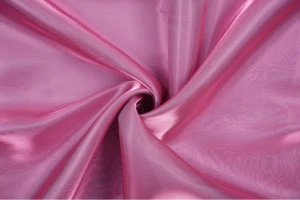 Organza dwutonowa 150cm brudny róż