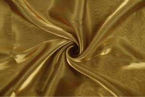 Organza dwutonowa 150cm stare złoto