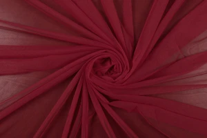 Tiul Miękki bordowy