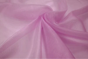 Organza jednotonowa 150cm wrzosowa