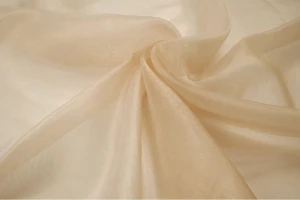 Organza jednotonowa 150cm beż