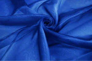 Organza jednotonowa 280cm szafir