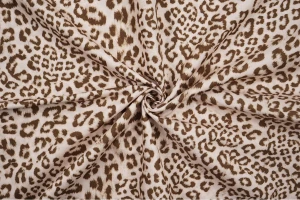 Bawełna wzór panterka