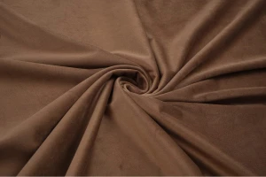 Welur aksamitny royal brązowy