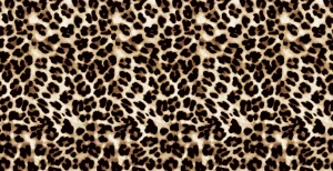 Satyna Armani ala jedwab beżowo czarna panterka