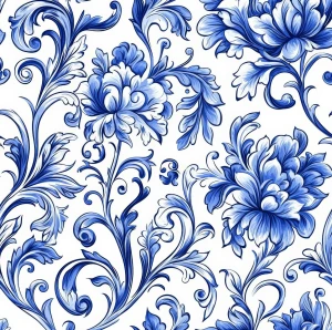 Satyna Armani ala jedwab kobaltowa finezja